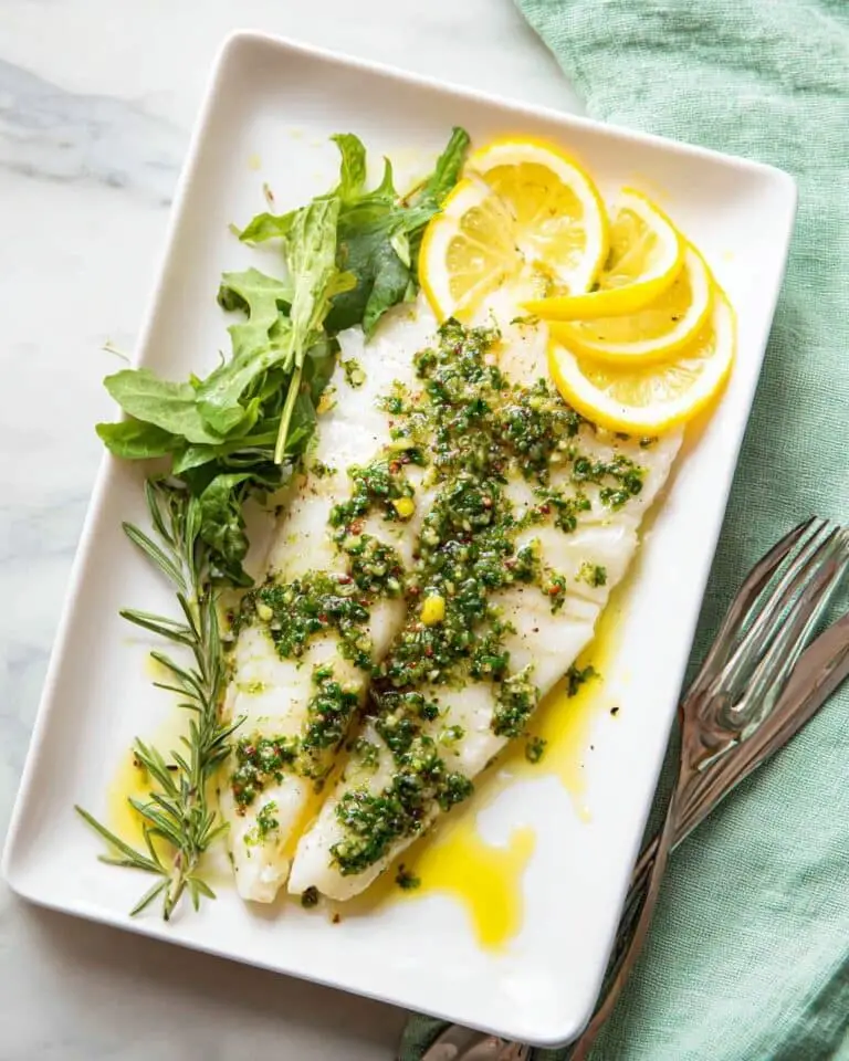 Lemon Herb Baked Fish Recipe