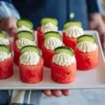 Watermelon and Goat Cheese Appetizer Recipe