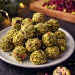 Pistachio Cranberry White Chocolate Truffles Recipe