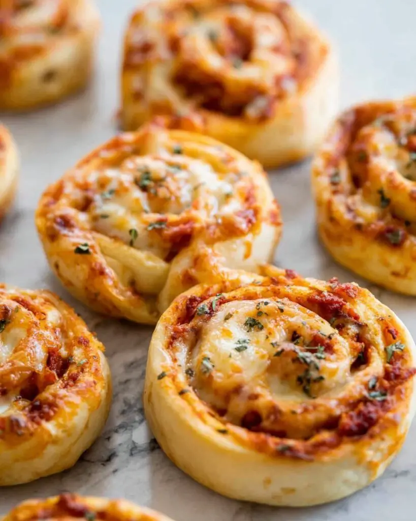 Easy Pizza Pinwheels Recipe