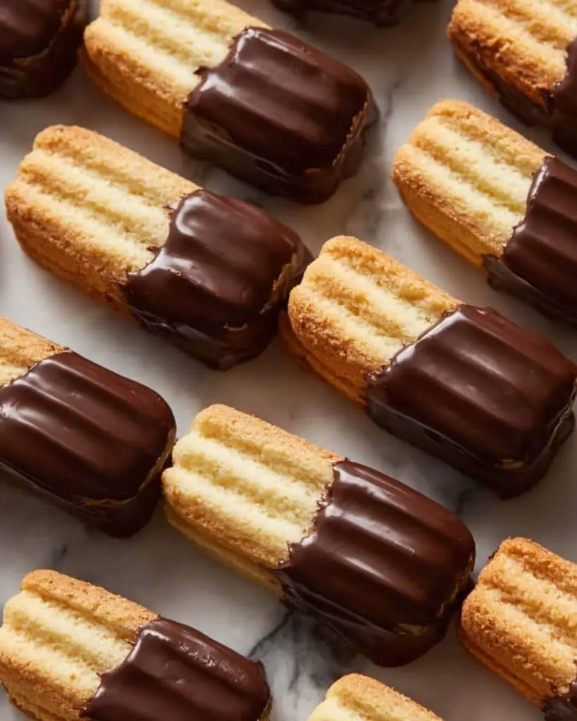 Piped Butter Biscuits (Viennese Whirl Cookies) Recipe