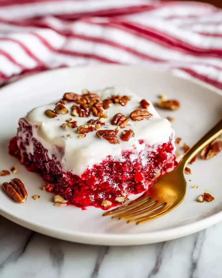 Layered Cranberry Salad Recipe