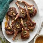 Garlic Butter Herb Sear Lamb Chops Recipe