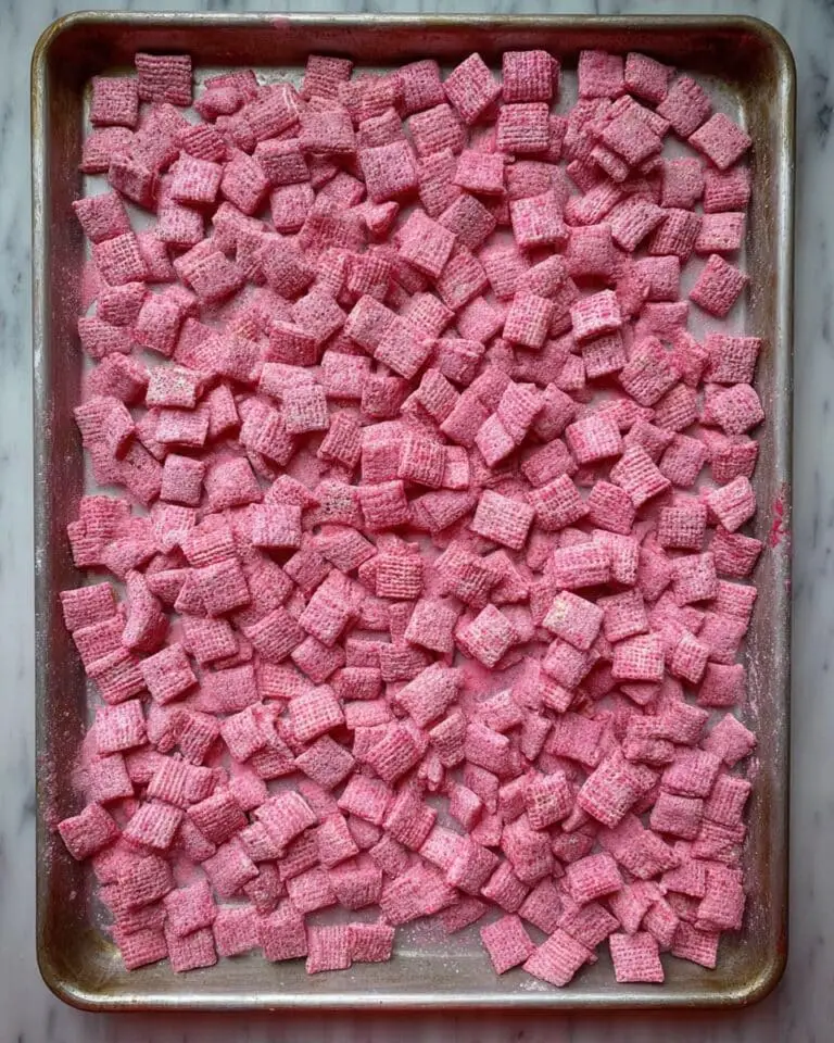 Strawberry Shortcake Puppy Chow Recipe