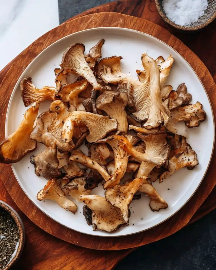 Roasted Oyster Mushrooms Recipe