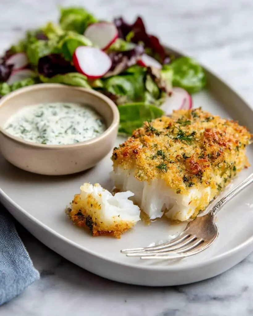 Baked Parmesan-Crusted Halibut in 30 Minutes Recipe