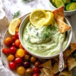 Avocado Tzatziki: Creamy Greek Dip with a Twist Recipe