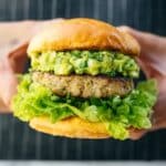 Spiced Jerk Burgers with Jalapeno-Mango Guacamole Recipe