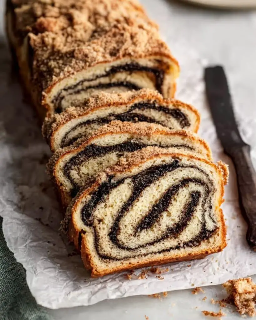 Poppy Seed Streusel Bread Recipe