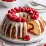 White Chocolate Raspberry Bundt Cake Recipe