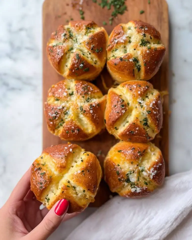 Korean Cream Cheese Garlic Buns Recipe