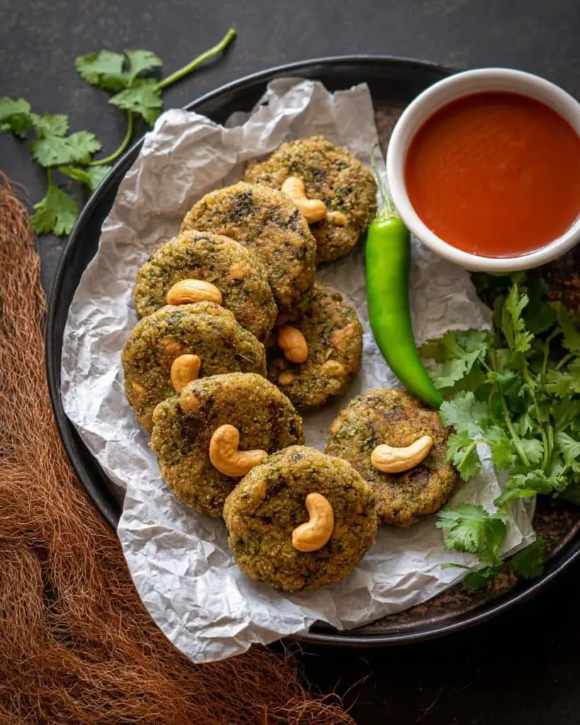 Hara Bhara Kabab Recipe (Fried, Air Fried, and Baked) Recipe