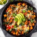Ground Turkey Sweet Potato Skillet Recipe