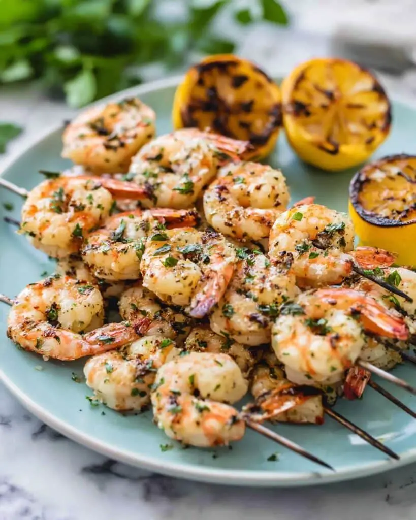 Garlic Grilled Shrimp Recipe