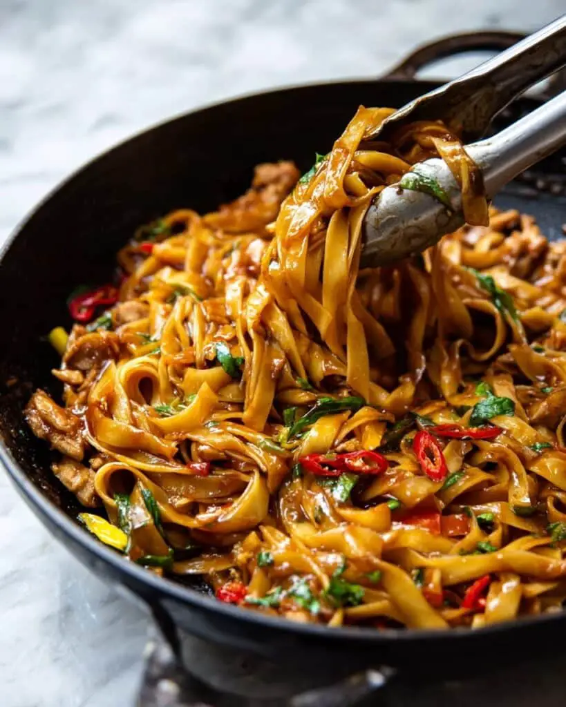 Better Than Takeout Thai Drunken Noodles Recipe