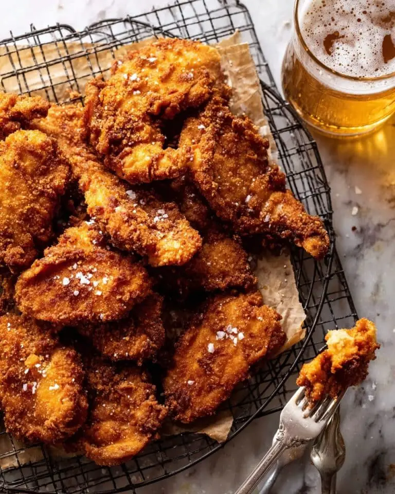 Crispy Honey Parmesan Chicken Cutlets Recipe