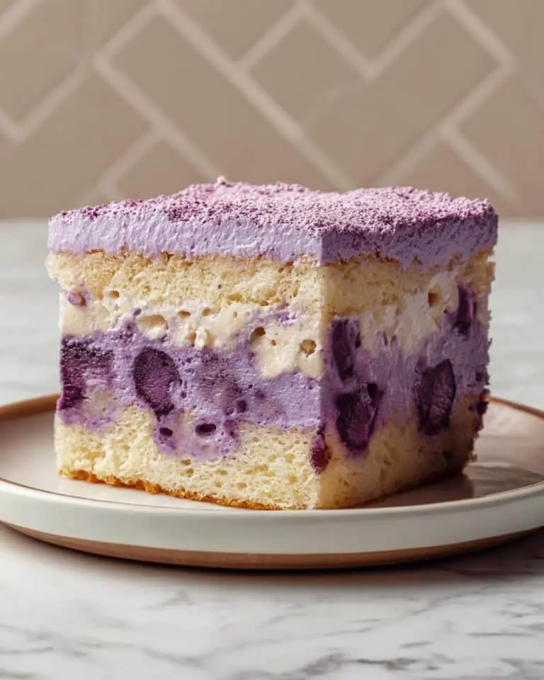Ube Tiramisu with No Eggs Recipe