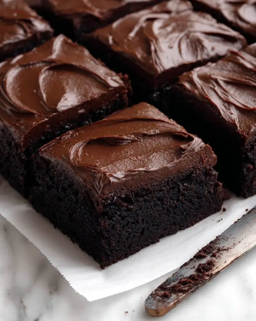 Moist & Fudgy One-Bowl Chocolate Cake Recipe