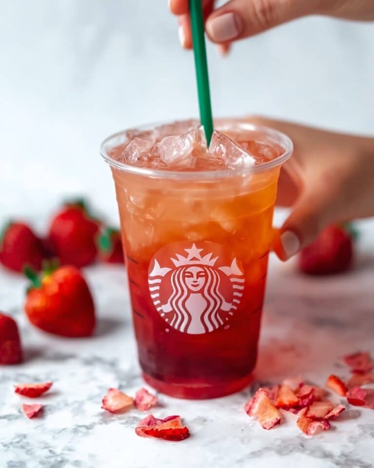 Copycat Starbucks Strawberry Acai Refresher Recipe