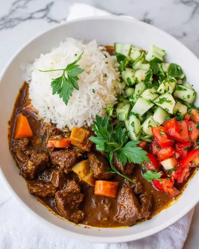 Trini Style Stewed Lamb Recipe
