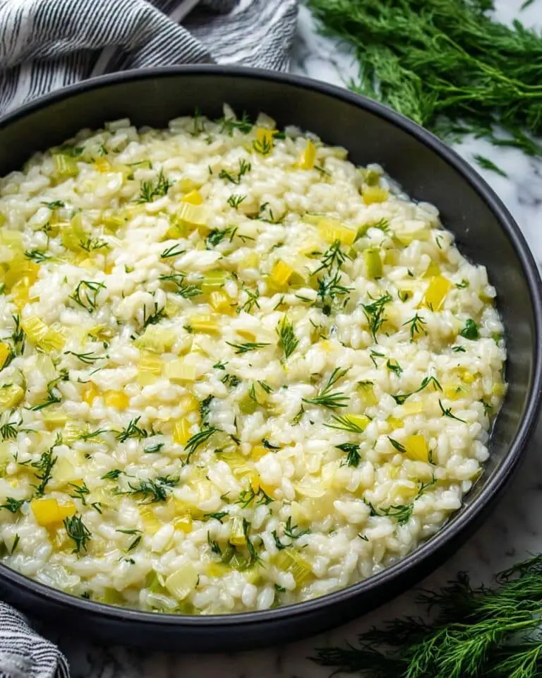 Prasorizo (Greek Leeks with Rice) Recipe