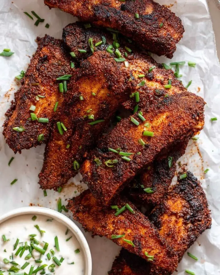 Blackened Chicken Tenders (Popeyes Copycat) Recipe