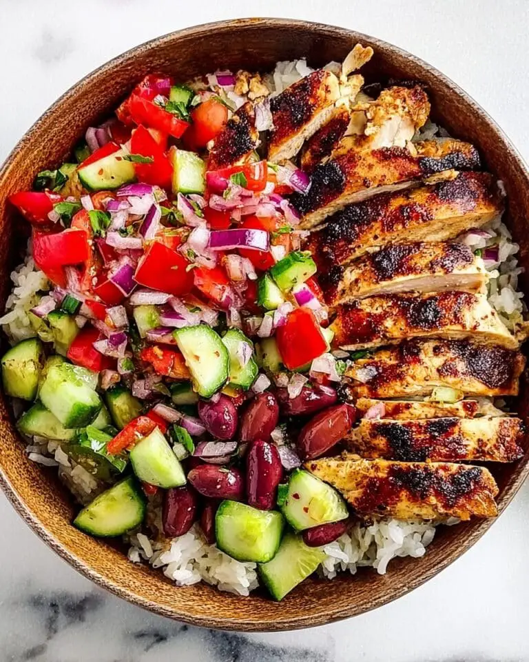 Greek Chicken Bowls Recipe