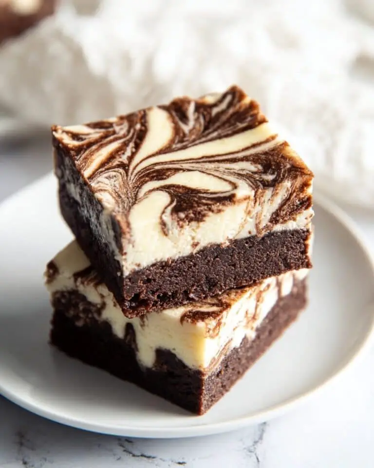 Cheesecake Swirled Brownies Recipe