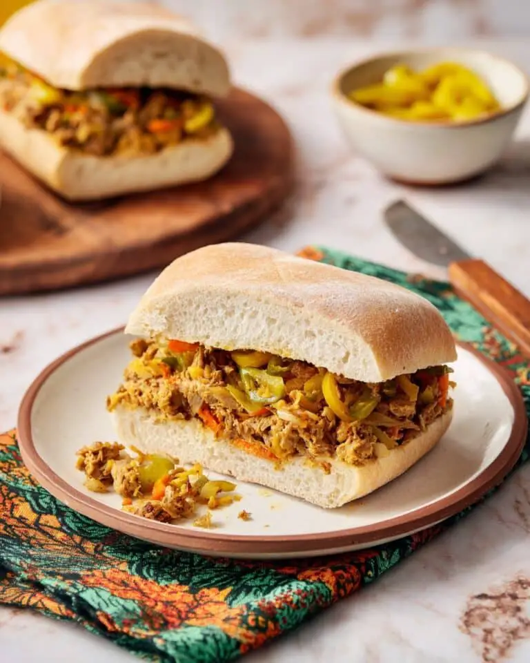 Slow Cooker Italian Chicken Sandwiches Recipe