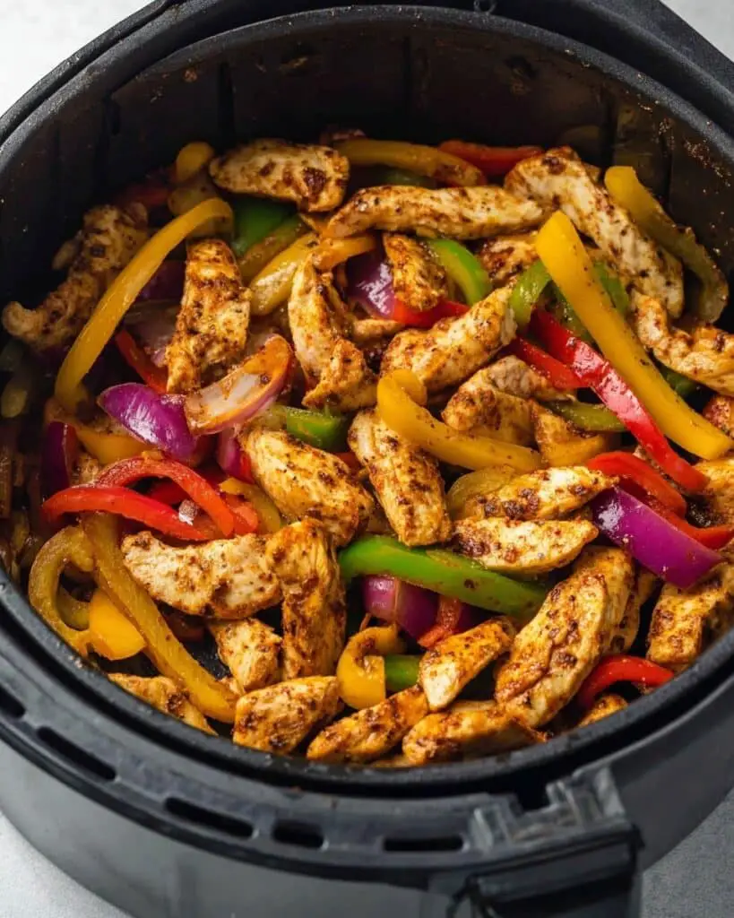 Air Fryer Chicken Fajitas Recipe