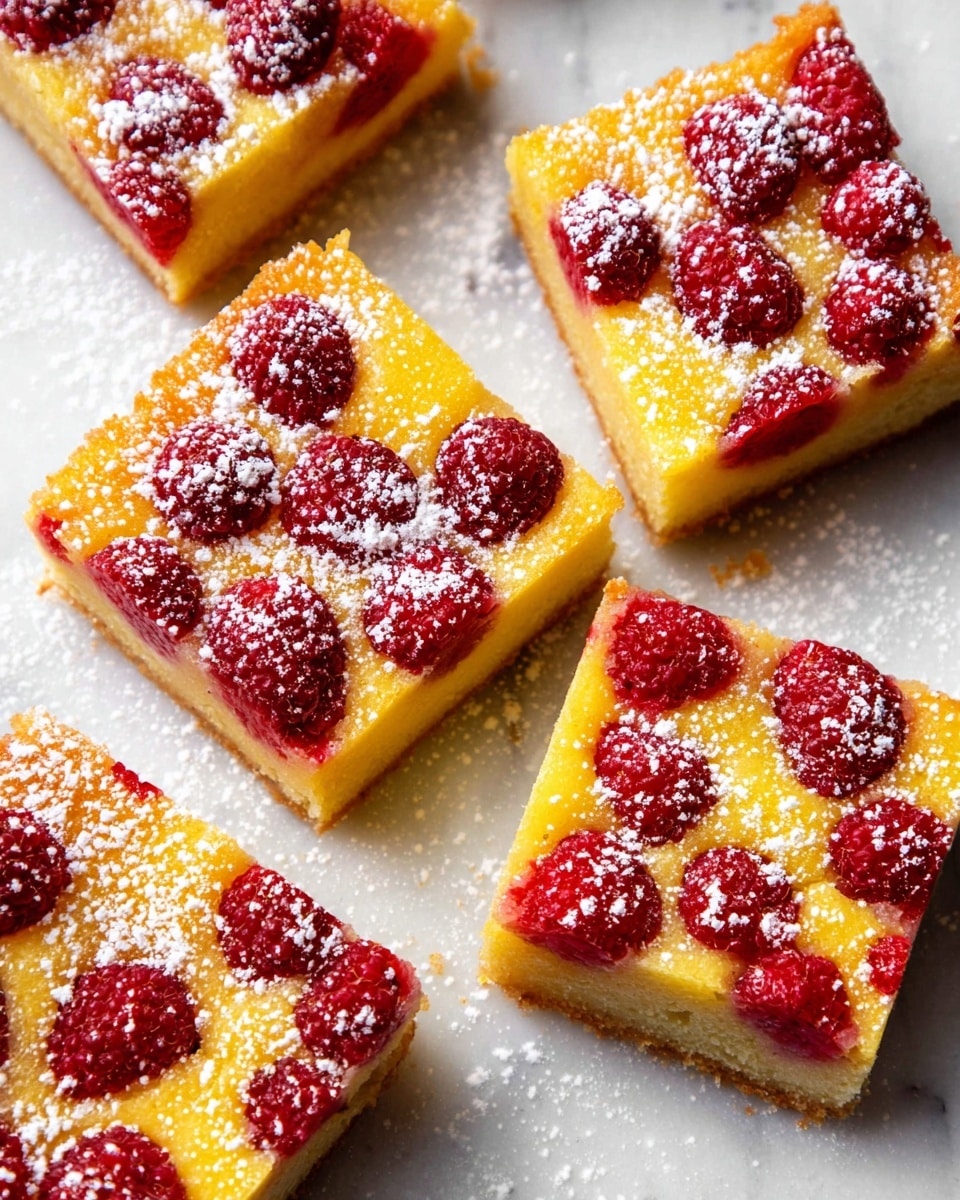 Raspberry Lemon Bars Recipe