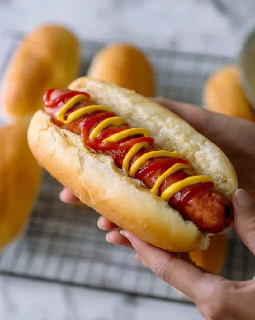 Sourdough Hot Dog Buns Recipe