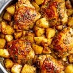 Honey Mustard Chicken & Potatoes (One Pan) Recipe