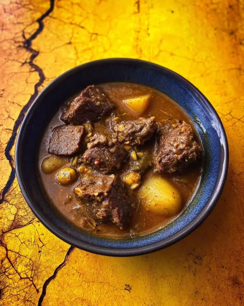 Green Chile Venison Stew Recipe
