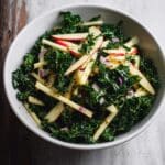 Kale Apple Salad with Honey Dijon Dressing Recipe
