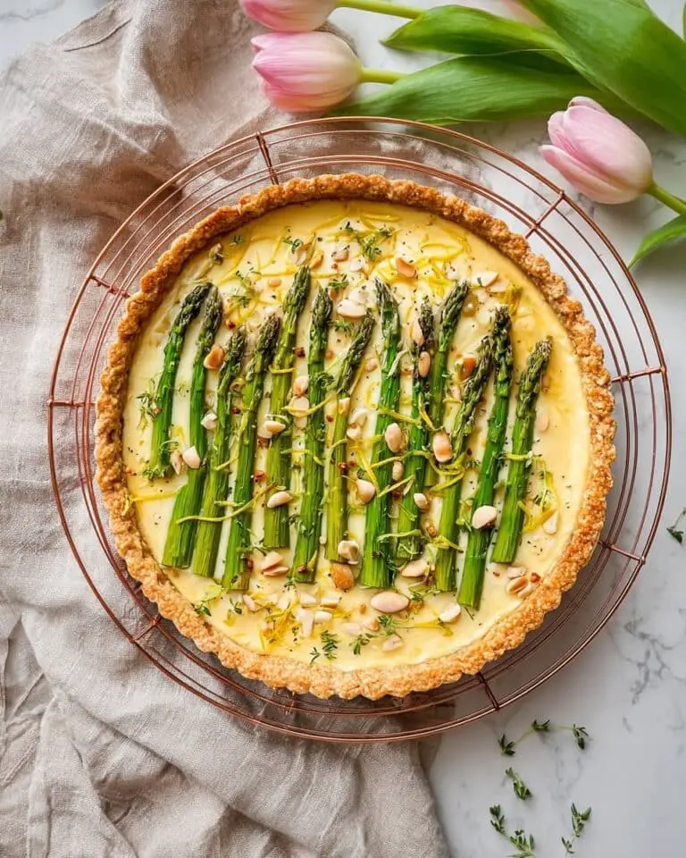 Asparagus Ricotta Tart Recipe