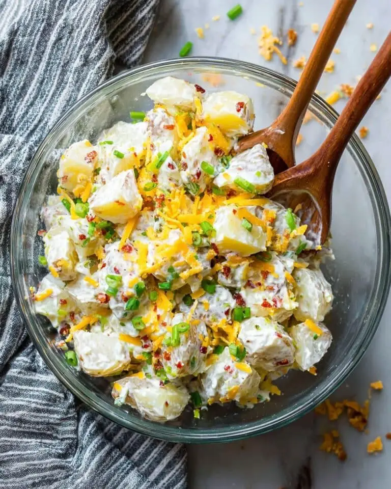 Loaded Baked Potato Salad Recipe