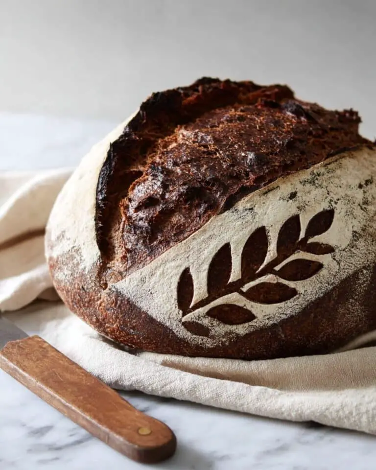Chocolate Sourdough Bread with Chocolate Chips Recipe
