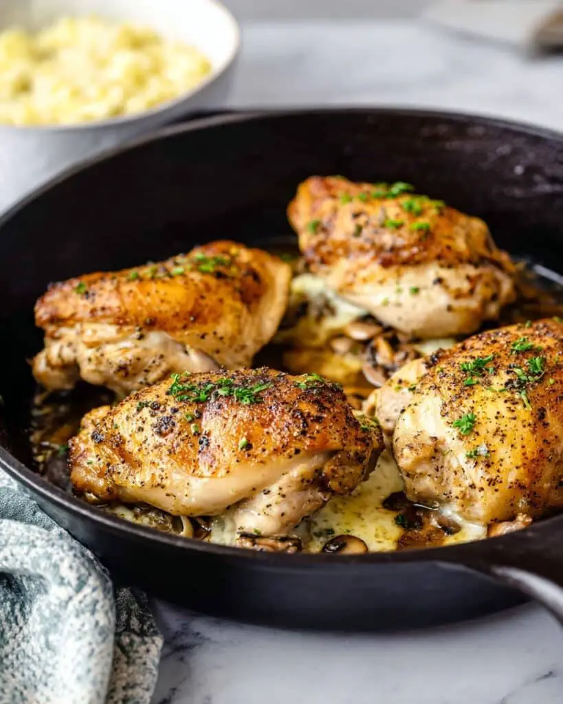 Mushroom Stuffed Chicken Breast Recipe