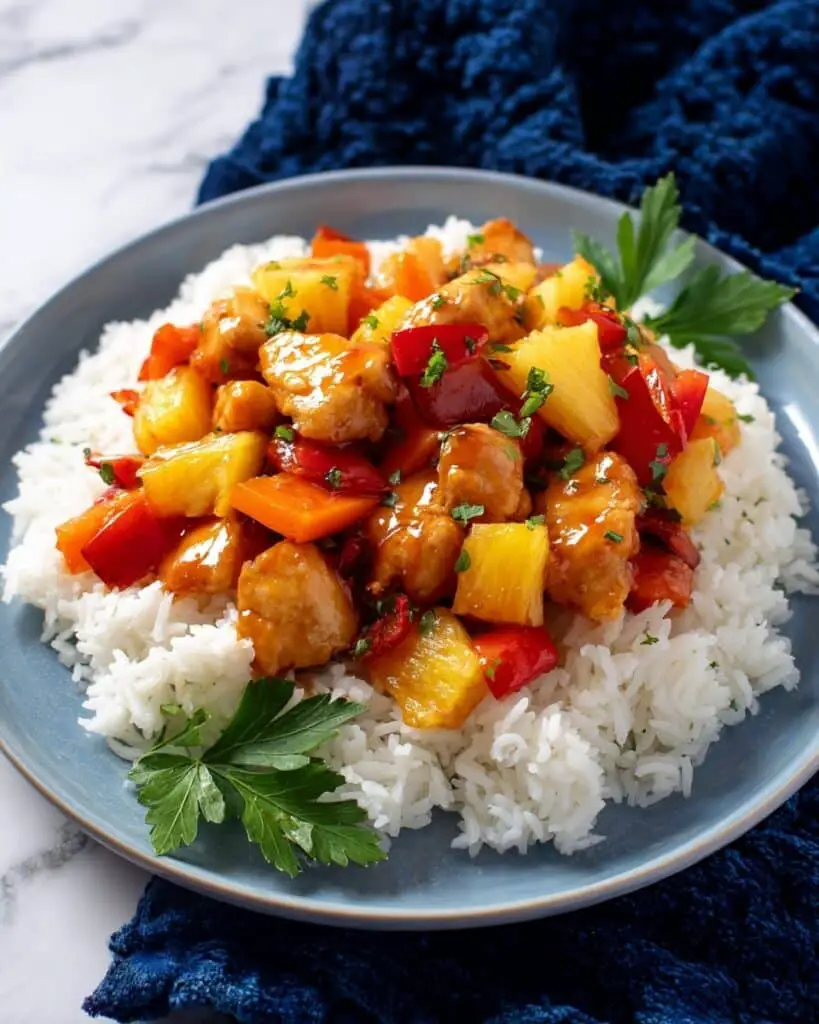 Sheet Pan Hawaiian Chicken Recipe