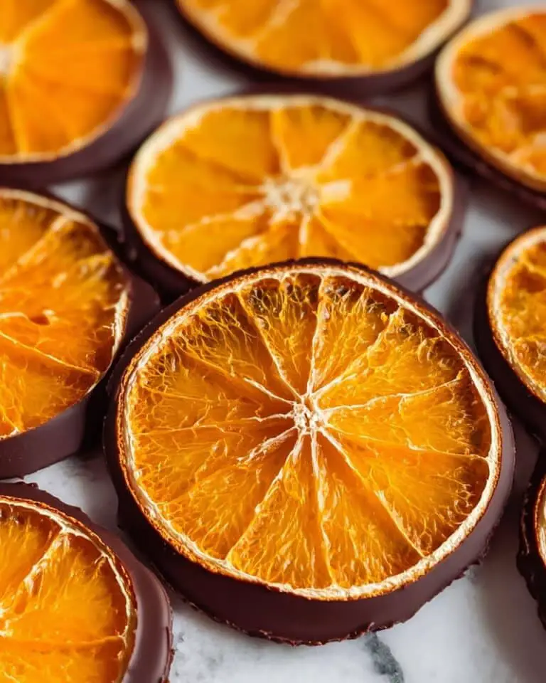 Dark Chocolate Orange Slices Recipe