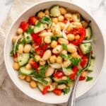 Fava Bean and Garbanzo Bean Salad Recipe