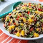 Black Bean and Mango Quinoa Salad Recipe