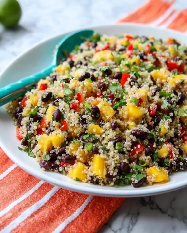 Black Bean and Mango Quinoa Salad Recipe