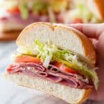 Italian Club Salami Sandwich Recipe