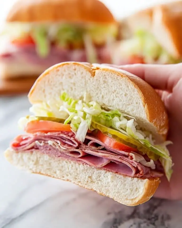 Italian Club Salami Sandwich Recipe