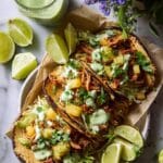Hawaiian Chicken Tacos with Jalapeño Pineapple Salsa Recipe