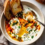 Çılbır: Turkish Eggs with Creamy Yogurt & Butter Sauce Recipe
