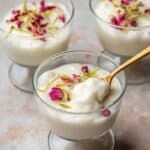 Lebanese Rice Pudding with Rosewater and Orange Blossom Recipe