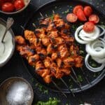 Shish Tawook: Middle Eastern Grilled Chicken Skewers Recipe